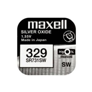 baterie ceas maxell sr731sw v329 155v oxid de argint 1buc