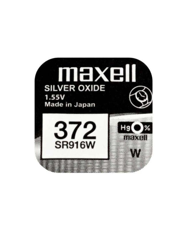 baterie ceas maxell sr916w v372 155v oxid de argint 1buc
