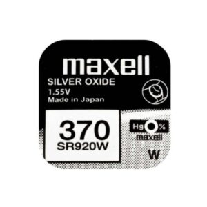 baterie ceas maxell sr920w v370 sr69 155v oxid de argint 1buc