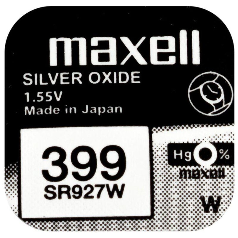 baterie ceas maxell sr927w v399 ag7 155v oxid de argint