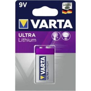 baterie litiu 9v varta ultra lithium 6122 blister 1buc