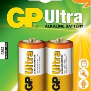 baterii alcaline r14 c 2buc blister ultra gp