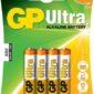 baterii alcaline r3 aaa 4buc blister ultra gp
