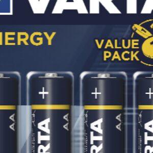baterii alcaline r6 aa 4buc blister energy varta 1