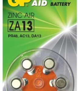 baterii pentru aparate auditive gp 79 x 54 mm gpza13 d6