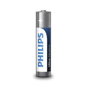 baterii ultra alkaline aaa lr3 blister 4buc philips 1
