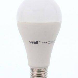 bec cu led a65 e27 15w 230v lumina calda basic well