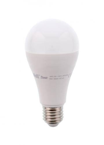 bec cu led a65 e27 15w 230v lumina rece basic well