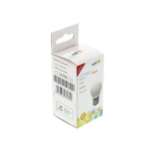 bec cu led g45 e27 7w 230v lumina calda basic well