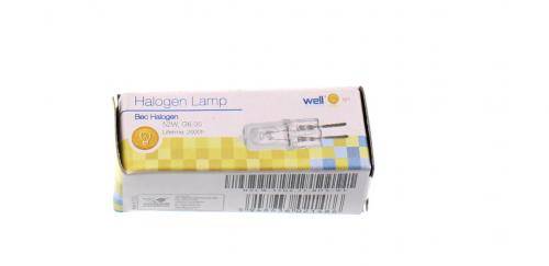bec halogen eco g635 52w 230v sticla clara well 1