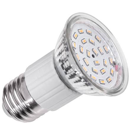 bec led 24x 3014 e27 alb cald 3000k alb cald 45w 355lm vipow