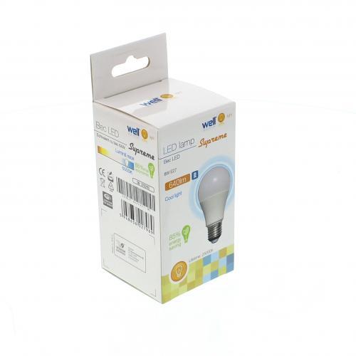 bec led a60 e27 8w 230v lumina rece supreme well 1