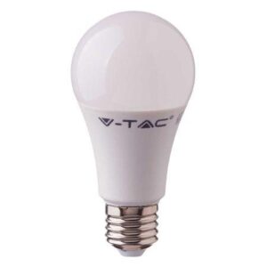 bec led a60 e27 9w 806lm 3000k alb cald cip samsung v tac