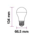 bec led a65 e27 15w 1250lm 4000k alb neutru cip samsung v tac 1