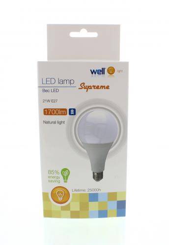 bec led a95 e27 21w 1700lm 230v 4000k lumina naturala 95x168mm supreme well 1