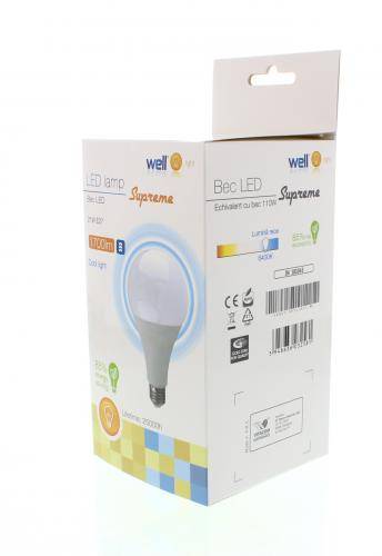 bec led a95 e27 21w 1700lm 230v 6400k lumina rece 95x168mm supreme well 2