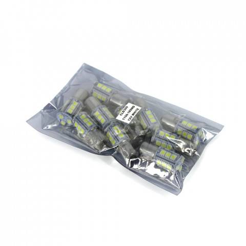 bec led de frana auto ba15s smd 12v 5w 290lm carguard 1buc 2