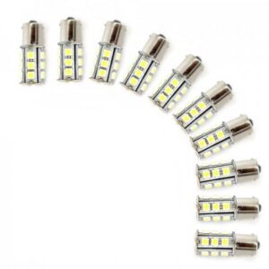 bec led de frana auto ba15s smd 12v 5w 290lm carguard 1buc