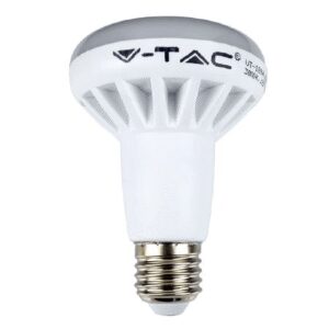 bec led e27 10w r80 6400k alb rece v tac