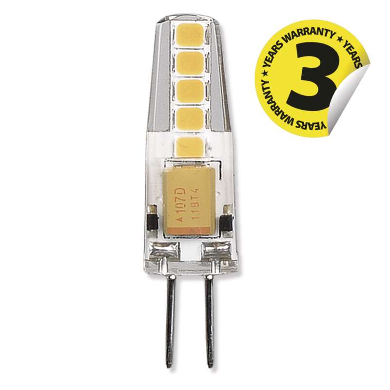bec led g4 12v 2w 3000k alb cald 210lm zq8620 emos 2