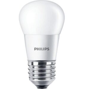 bec led philips p45 e27 55w 40w 470lm lumina calda 2700k 929001175402