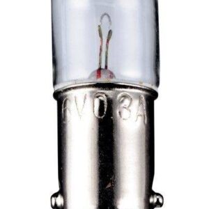 bec tubular ba9s 6v 19w incandescent goobay