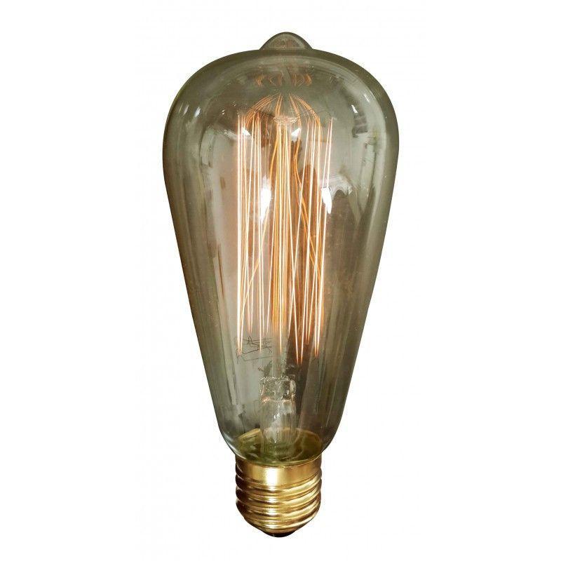 bec vintage filament tip edison vintage 60w well