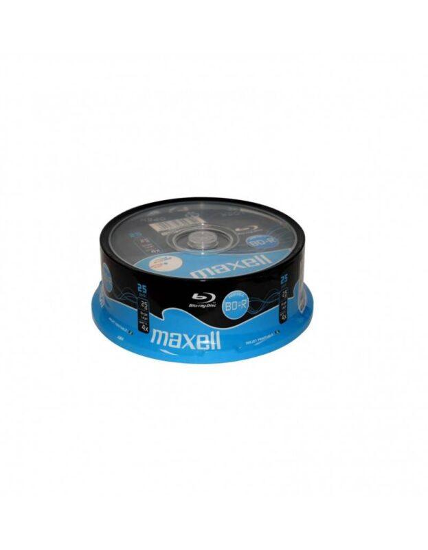 blue ray bd r 25gb 4x 25buc printabil maxell