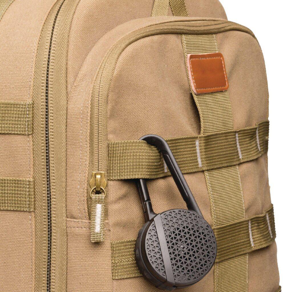 boxa bluetooth portabila cu clip pentru atasare 3w negru sweex 8