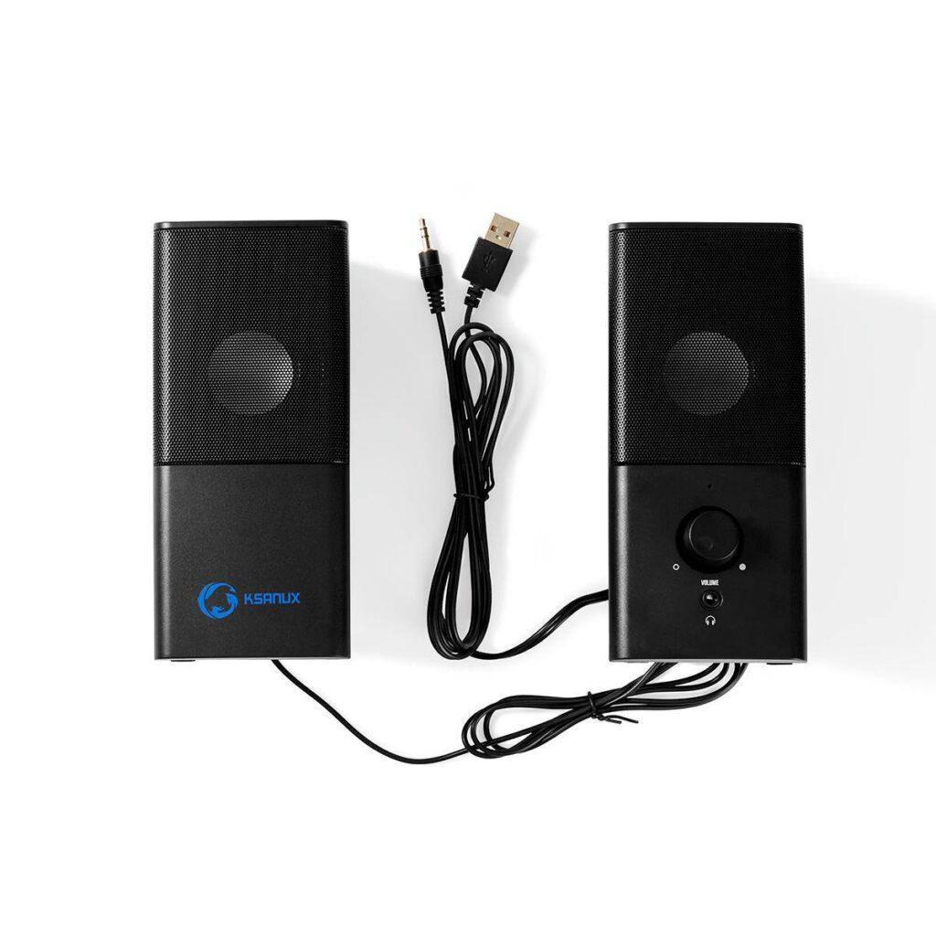boxe gaming 20 alimentare usb jack 35 mm 18w nedis 1