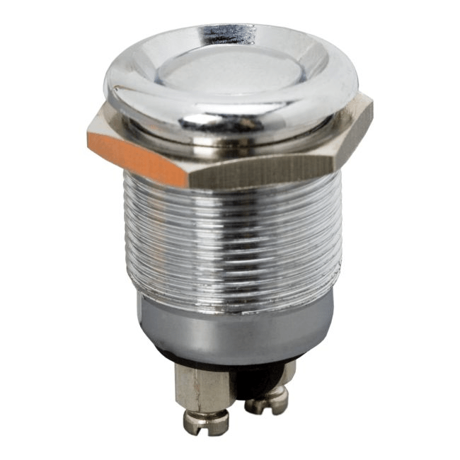 buton 1 circuit 2a 250v off on fara retinere metal resistent la apa