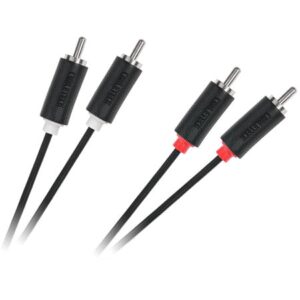 cablu 2x rca 2x rca 3m cabletech