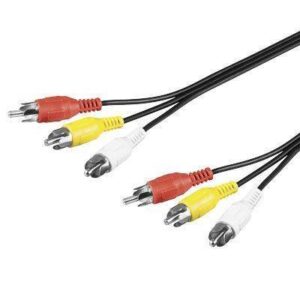 Cablu 3x RCA 1.5m Goobay