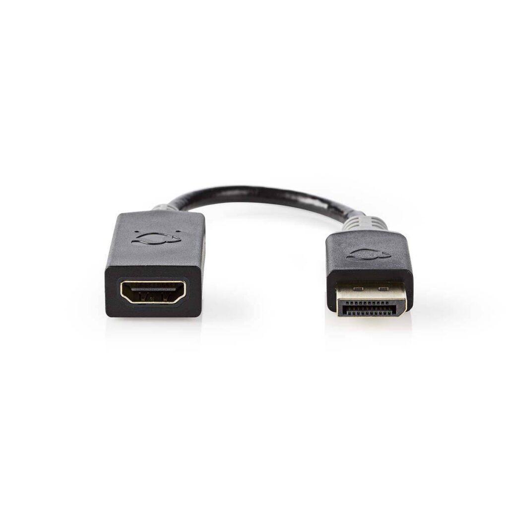 cablu adaptor 4k displayport v12 tata hdmi mama 02m gri nedis