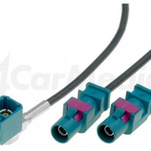 cablu adaptor antena auto fakra soclu mama fakra mufa tata x2 025m vwp 4carmedia