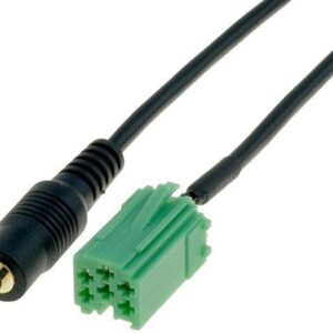 cablu adaptor aux jack 35 mm renault 2007 per pic c7002 spj
