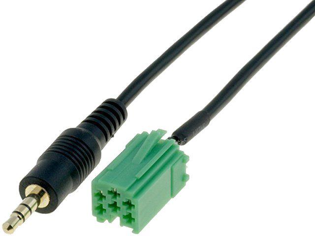 cablu adaptor aux jack 35 mm renault 2007 per pic c7002 spj