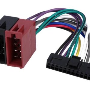 cablu adaptor conector iso pioneer 12 pini 4carmedia zrs 6