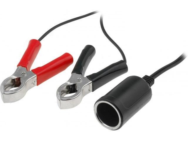 cablu adaptor mama bricheta auto mama la clips crocodili cu cablu 50cm 5a sci a13 40a23a1 2