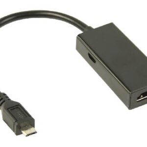 cablu adaptor mhl tata hdmi mama micro usb b mama 02metri negru valueline