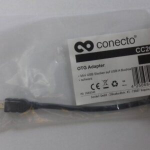 cablu adaptor pentru casa de marcat fiscala cu functie otg mini usb tata usb mama 15cm conecto scaled