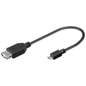 cablu adaptor usb a mama la micro usb tata goobay 1