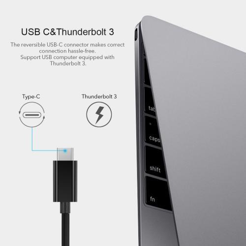cablu adaptor usb type type c tata rj45 mama retea gigabit choetech r01 4