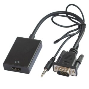 cablu adaptor vga jack 35 mm hdmi tata mama 01m