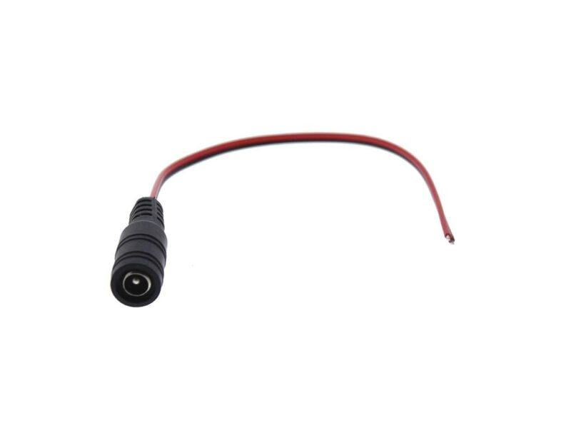 cablu alimentare banda led cu mufa dc well 1