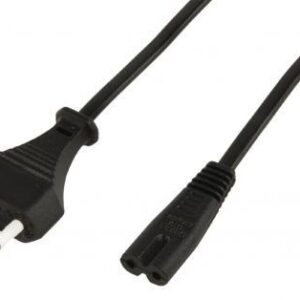 cablu alimentare casetofon negru 15m well