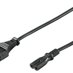 cablu alimentare casetofon negru 3m well