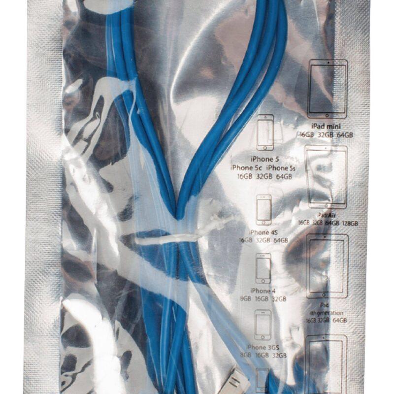 cablu alimentare si sincronizare albastru usb 20 micro usb adaptor lightning apple dock 30pini 1m cupru valueline 2