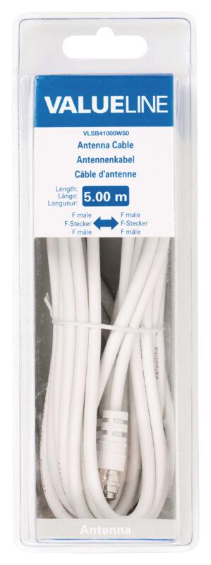 cablu antena alb 5m f tata f tata valueline 3 scaled