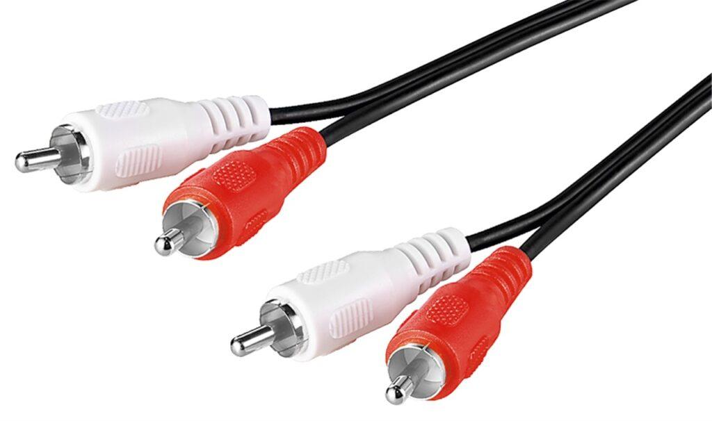 cablu audio 2x rca tata 2x rca tata 5m goobay